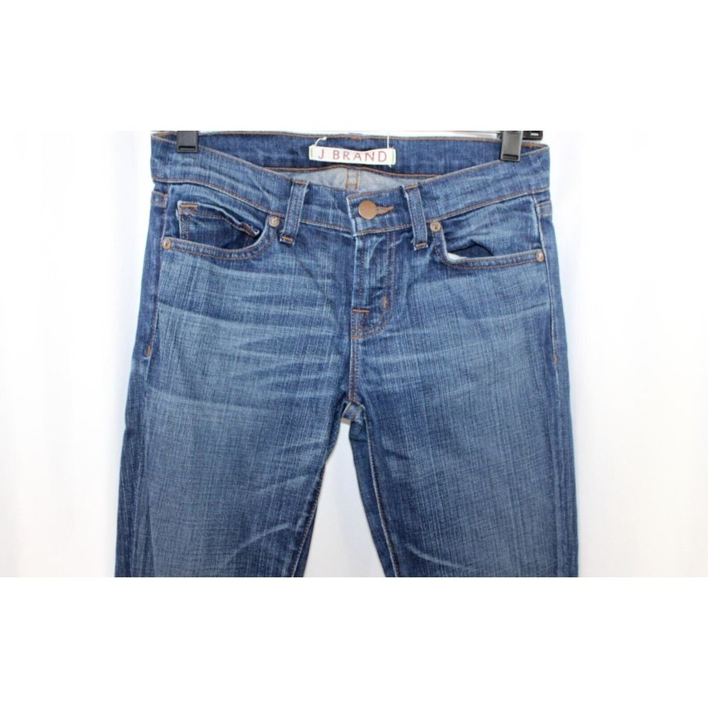 J Brand Dark Blue Skinny Jeans - Picture 2 of 6